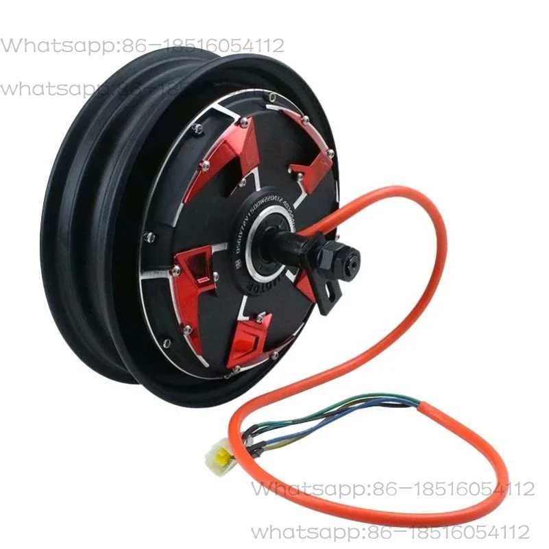 

60 В-96 В, 10 дюймов/12 дюймов, 1200 Вт/1500 Вт/2000 Вт/3000 Вт, универсальный электрический мотор-концентратор и контроллер, модифицированный бесщеточный двигатель постоянного тока