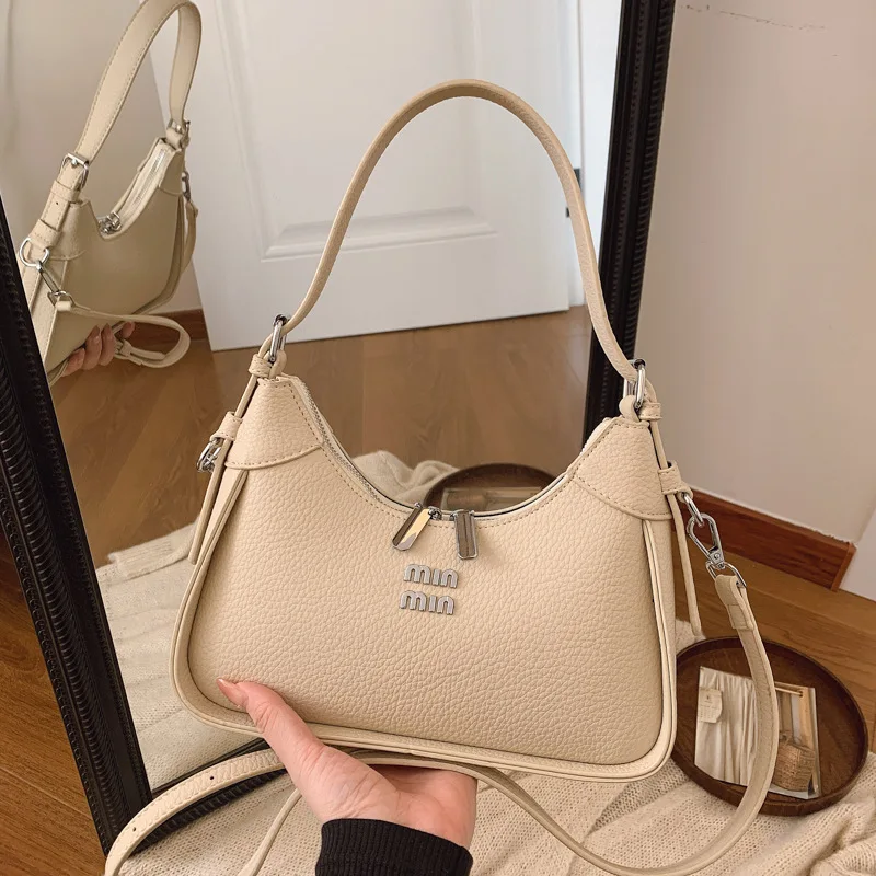 

Vintage-Style Hobo Bag for Women 2025 Spring Spacious Crescent Purse, Retro Chic Underarm & Crossbody Bag for Commute