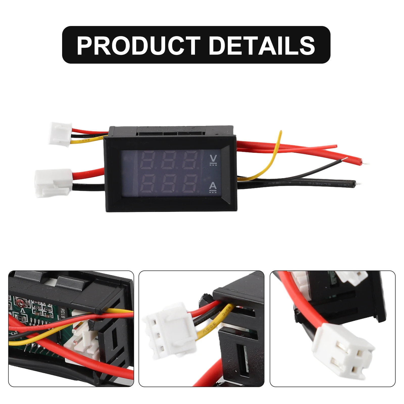 DC 0-100 В 10A 50A 100A электронный цифровой вольтметр амперметр 0,28 '' светодиодный дисплей регулятор напряжения вольт AMP метр тестер детектор