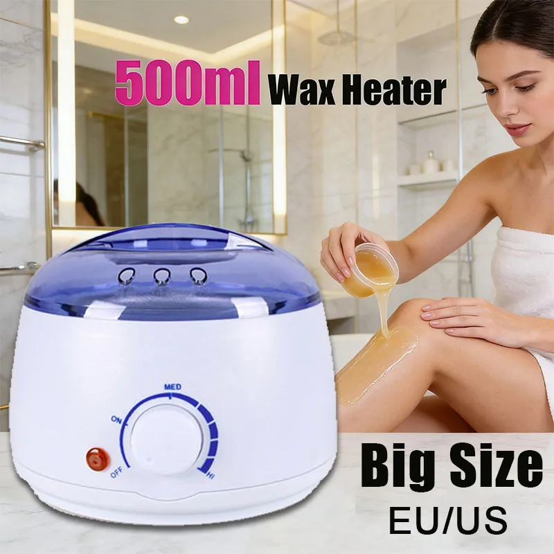 

2026 500ML Hair Removal Wax Melting Machine Quick Heater Melting Pot for Wax Beans Professional Waxing Treatment/Wax Beans