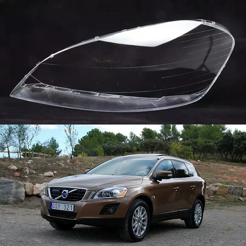 

Car headlight housing For Volvo XC60 headlight cover 2009 2010 2011 2012 2013 model transparent glass headlight cover