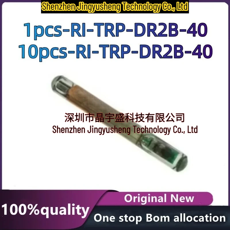 100% New Original IN Stock RI-TRP-DR2B-40 XCEPT-0 32mm Glass Wireless Transceiver Chip Rf Radio Frequency Card IC