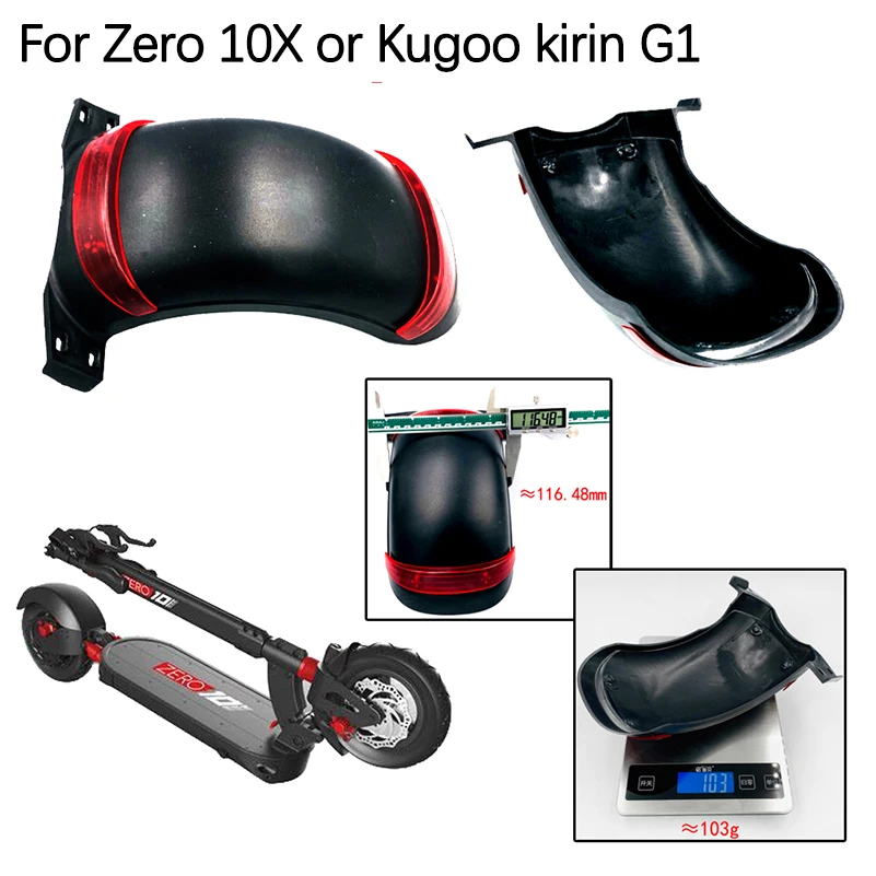 

Original Zero 10X Mudguard Front Fender Rear Kit for 9 10 10x Kugoo Kirin G1 Electric Scooter Wheel Protection Wing