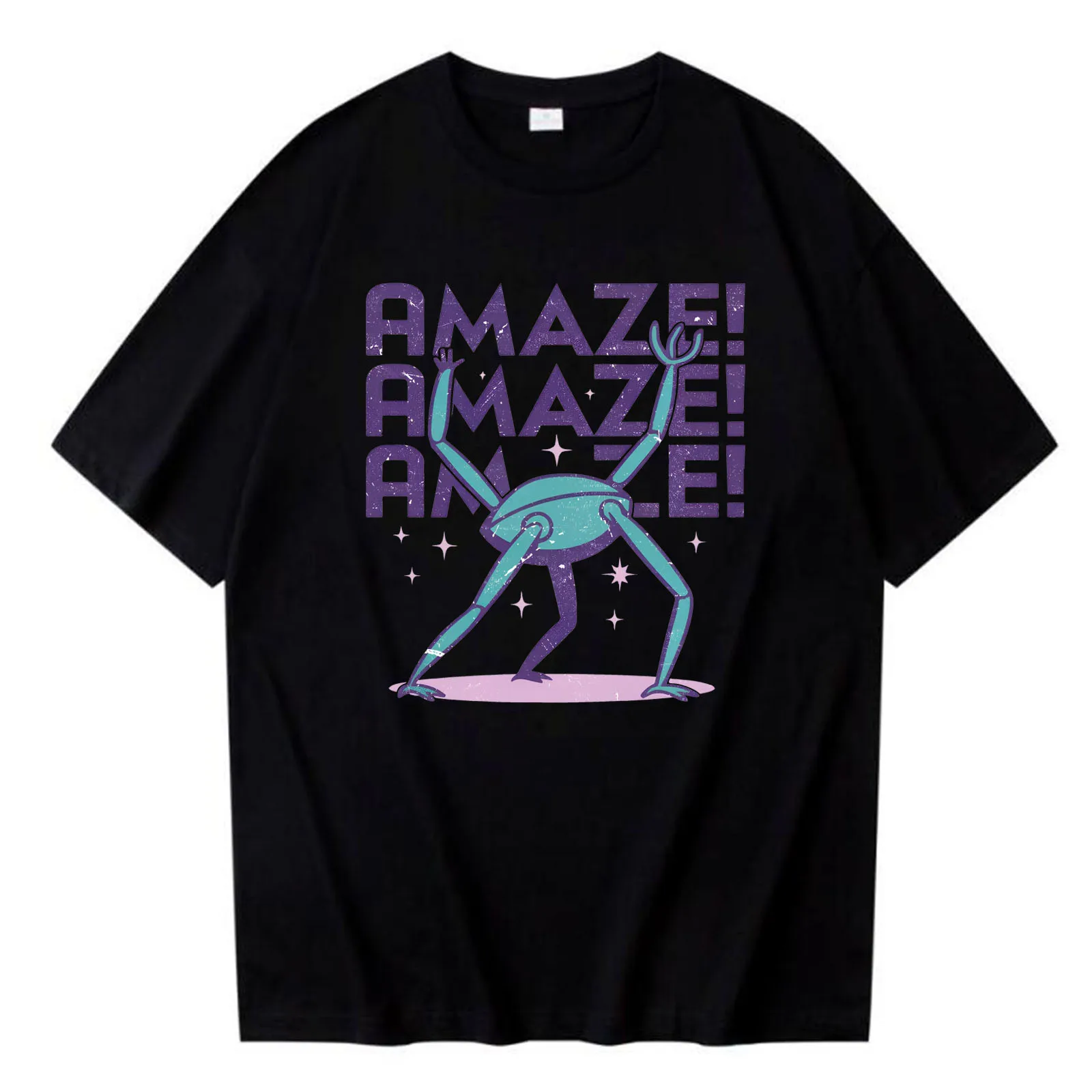 Project Hail Mary Rocky 2026 Crop Tops Shirt Man Woman Harajuku Short Sleeve O-neck Casual Shirt