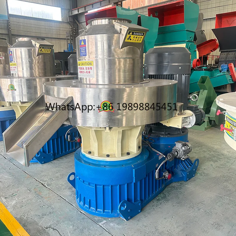 

High Productivity Ring Die Biomass Pellet Machine Wood Pellet Machine Sawdust Machine for Farm Use-Direct Factory Sales
