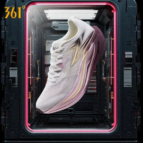 361 Degrees Flame 5.0 MIX Men Running Shoes Carbon Plate Racing Marathon Stable Rebound Wear-resistant Male Sneakers 672612214
