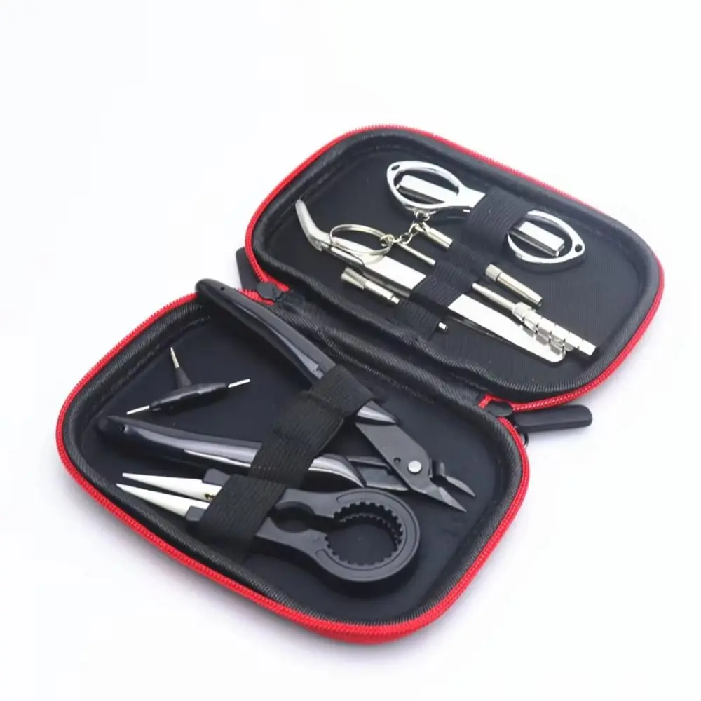 

9Pcs/set 9 in 1 Artistic Repair Tool Kit Screwdriver Winding Rod Blacksmith Tool Set Dual-purpose Screwdriver Carry Bag