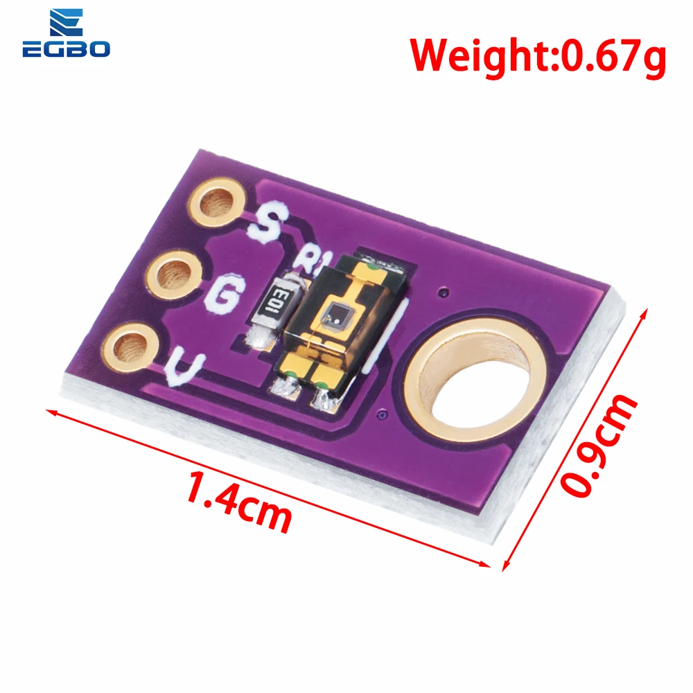 1PCS EGBO  Smart Electronics TEMT6000 An ambient light sensor Simulate the light intensity module Visible light sensor