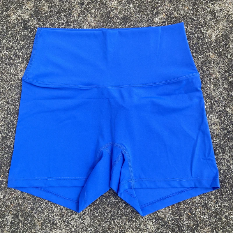 ผู้หญิงโยคะกางเกงขาสั้นกีฬากางเกงขาสั้นเอวสูงออกกําลังกายสั้นLeggingsฟิตเนสสั้นกางเกงขี่จักรยานแน่นนุ่มกีฬา