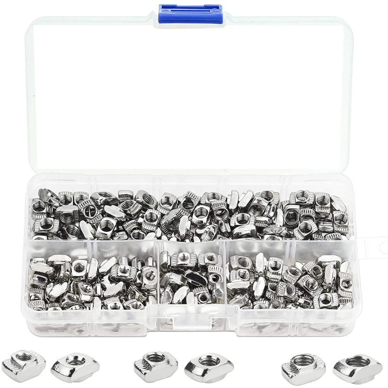 

JFBL Hot 240 Pieces 2020 Series T Nuts, M3 M4 M5 T Slot Nut Assortment Kit