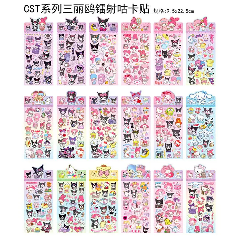 20/60/100 قطعة ملصق سانريو Pachacco سينامورول كورومي بلدي ميلودي مذكرات الديكور لوازم الفن الشارات القرطاسية #5