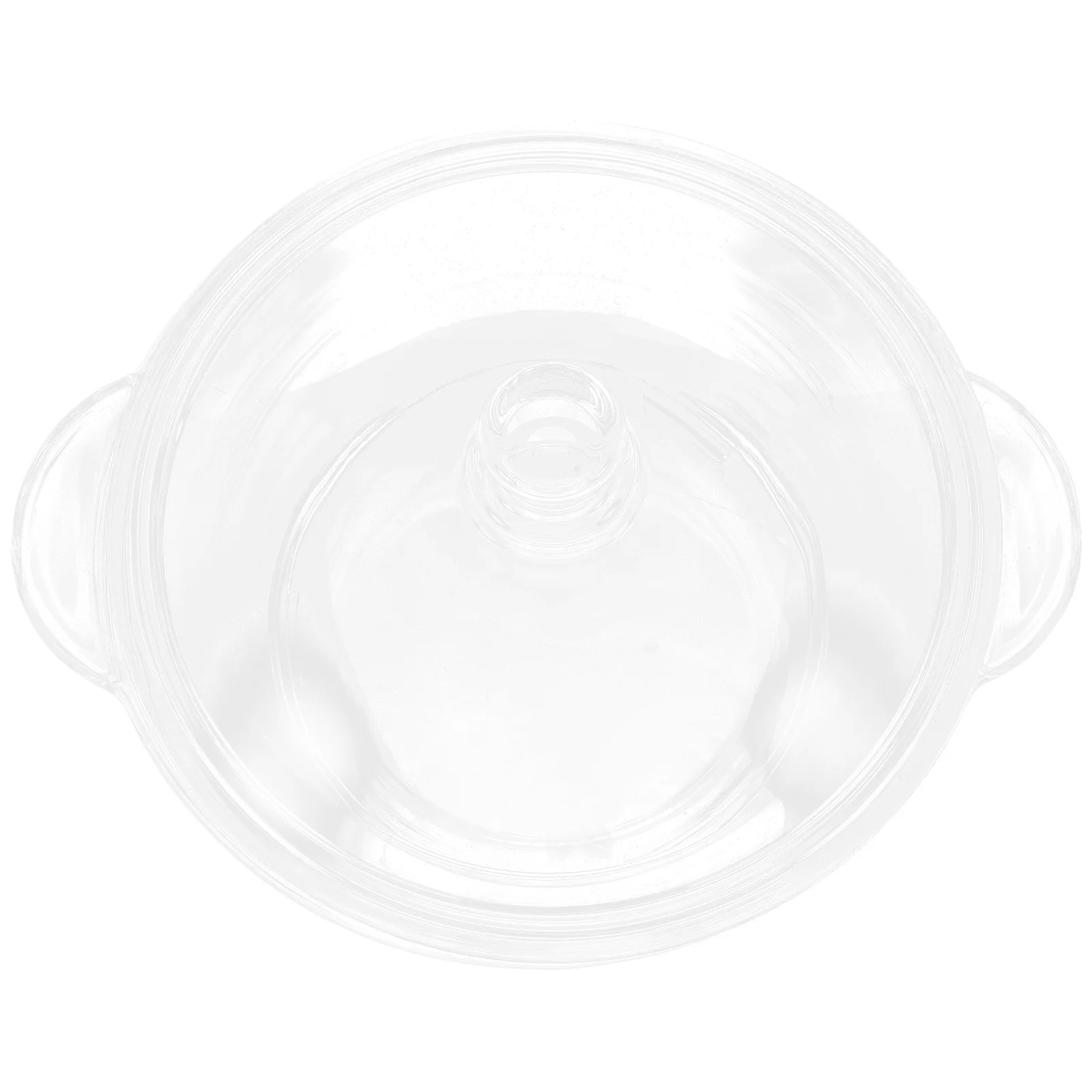 

Стеклянная кастрюля 2,5 л с двойным ухом, кастрюля для тушения, термостойкая кастрюля для духовки с крышкой, многофункциональная кухонная посуда