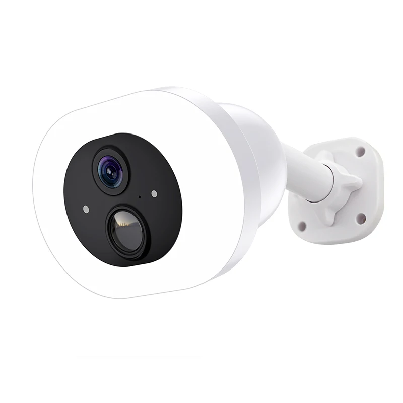 

2MP WiFi IP Camera 2.4G Outdoors Wireless Security Cam Color Night Vision PIR Human Detection IP66 Waterproof Two-way Audio