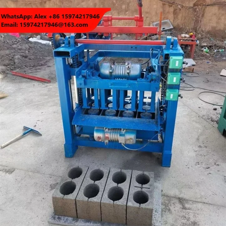 Concrete Egg Laying Block Machine Manual Brick Making Machine Small Mobile Brick Making Machine