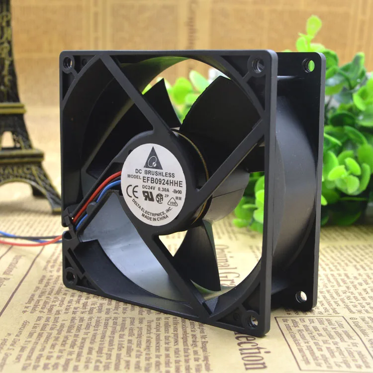 

ORIGINAL EFB0924HHE 9038 24V 0.30A 9CM INVERTER COOLING FAN