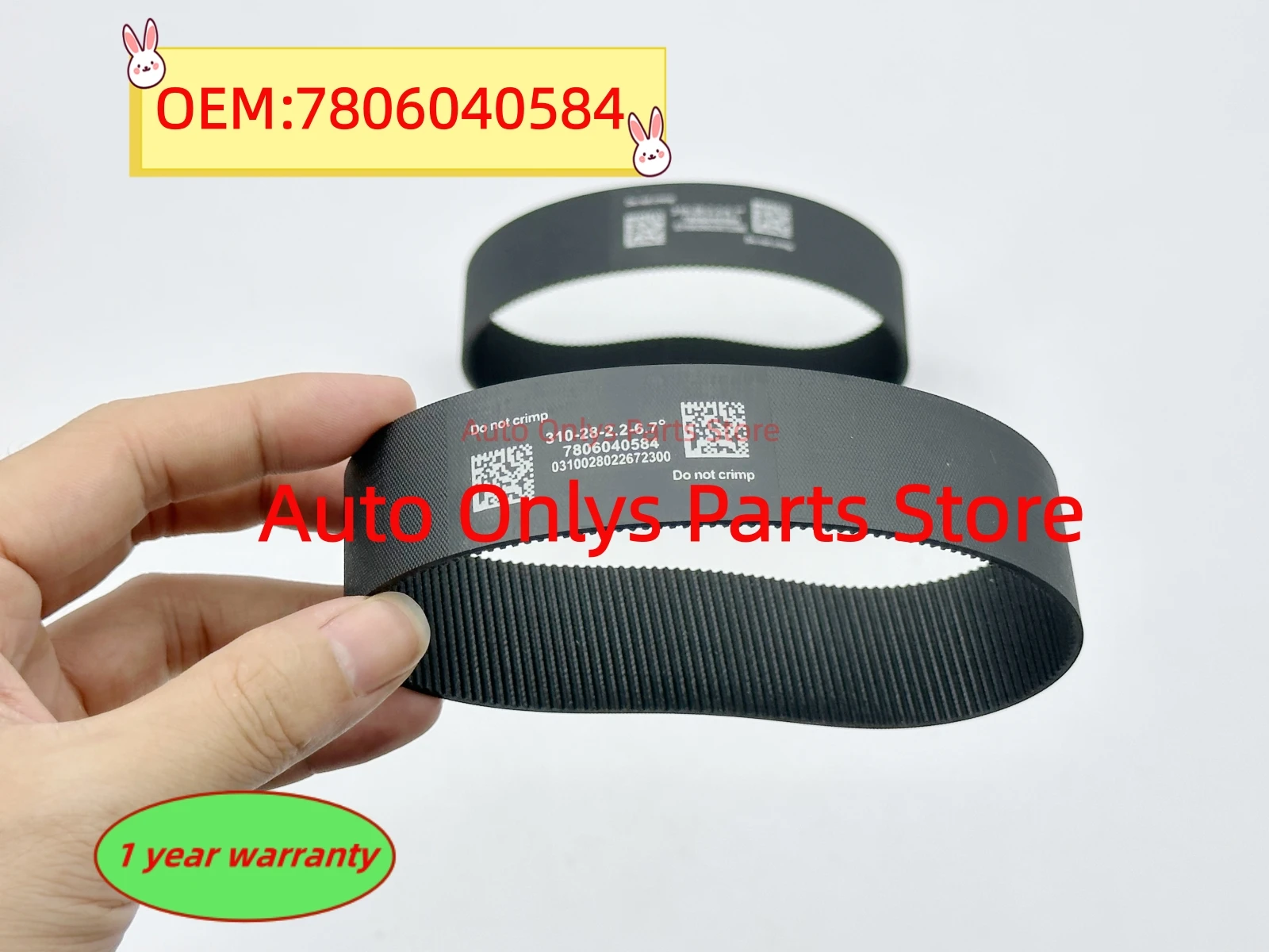 1pc 7806040584 New Electric Steering Rack Belt High Quality ​Customize For Ford Porsche Paramera 310-28-2.2-6.7°