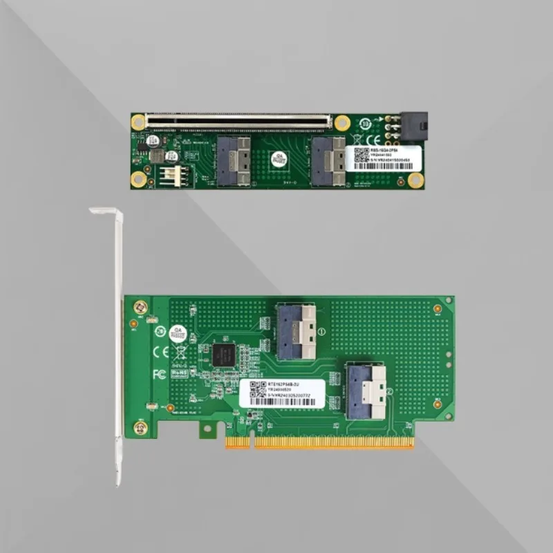

дискретная видеокарта U.2, расширенный адаптер, внешняя карта расширения PCIe 4.0 16x к базовой пластине SlimSAS 8654