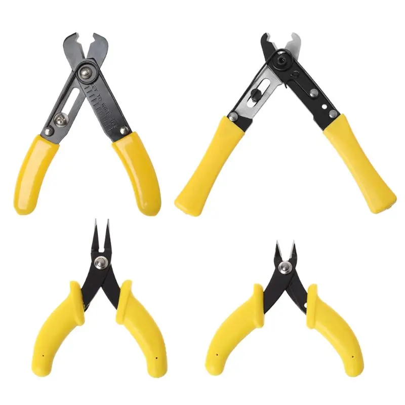 Electrical Cutting Plier Jewelry Wire Cable Cutter Side Snips Shear Flush Pliers Tools for Woodwork Drill Bits