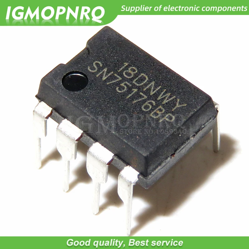 10 teile/los SN75176BP DIP8 SN75176 DIP 75176 neue und original IC