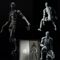 Heavy Industries Synthetic Human Figure 1/6 Scale Black Action Figure Anime Model Movable Joint Doll Christmas Helloween Gift
