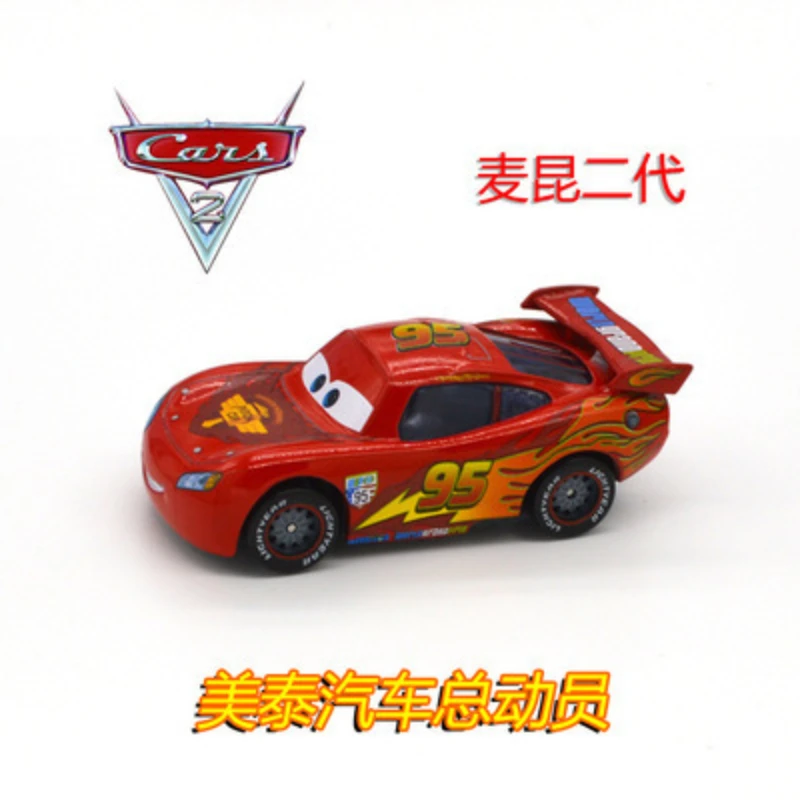 Takara Tomy Tomica Disney Pixar Cars Chick Hicks Lightning McQueen 1:60 Alloy Model Vehicle Toys Sheriff  Auto Boy Children Gift