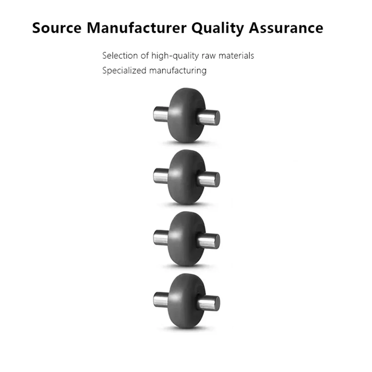 Детали переднего ролика для пылесоса Tineco Floor 1.0, запасные аксессуары