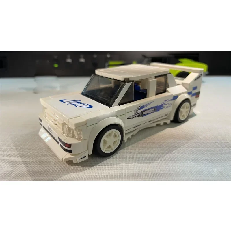 

MOC-145685 Новая серия фильмов, спортивный автомобиль, гоночный строительный блок, модель 239 деталей, строительный блок для мальчиков и детей на день рождения, игрушка в подарок