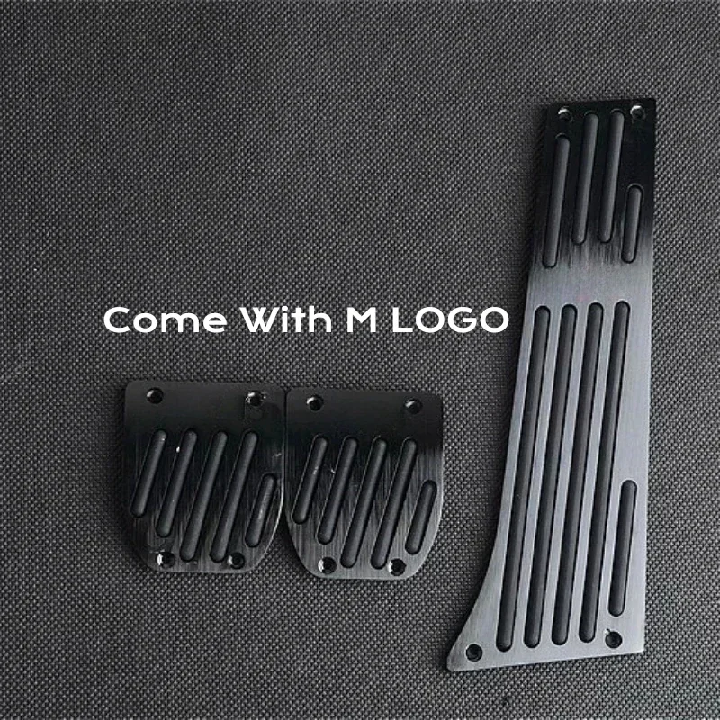 M Logo Fit For BMW E39 E46 E90 E92 E60 F10 F12 F13  F20 F25 F30 E87 E89 E53 E63 E87 Gas Brake Foot Rest Pedal Cover Pad Plate MT