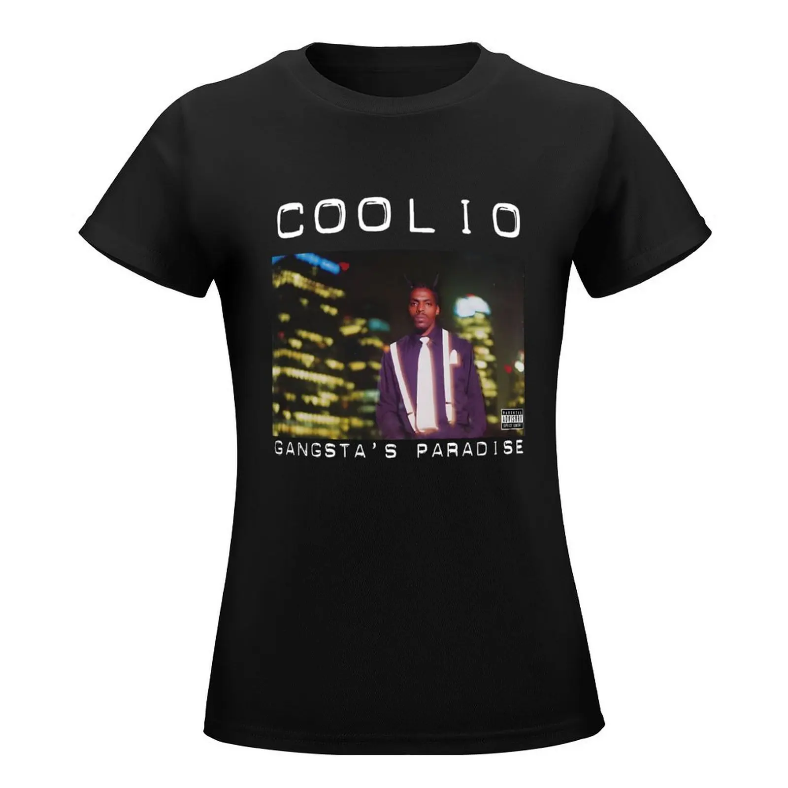 Coolio Gangsta's Paradise T-Shirt kawaii clothes quick-drying T-shirt Women