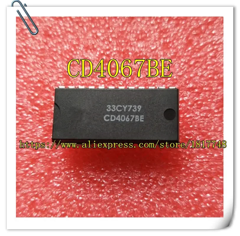 Envío gratis 20 unids/lote CD4067BE CD4067 4067 DIP24