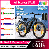 DUOTTS C29 Electric Bike 750W Powerful Motor 48V30AH Dual Lithium Battery Aldult E-bike 29-inch Tire Mountain Electric Bicycle