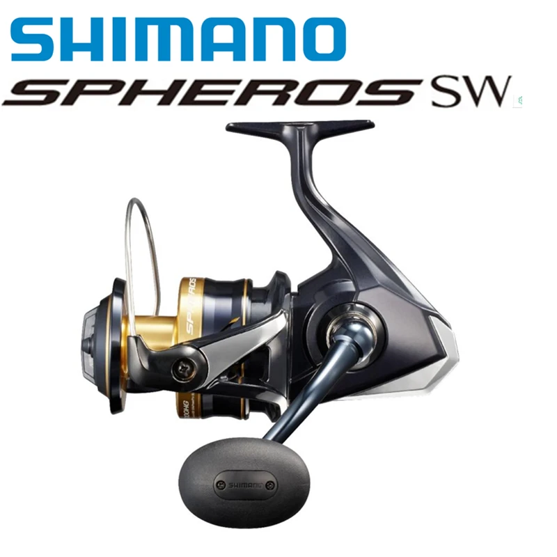 NEW Original Spinning Fishing Reel Saltwater Fishing Wheel Shimano SPHEROS SW 5000 6000 8000 10000 14000 18000 20000