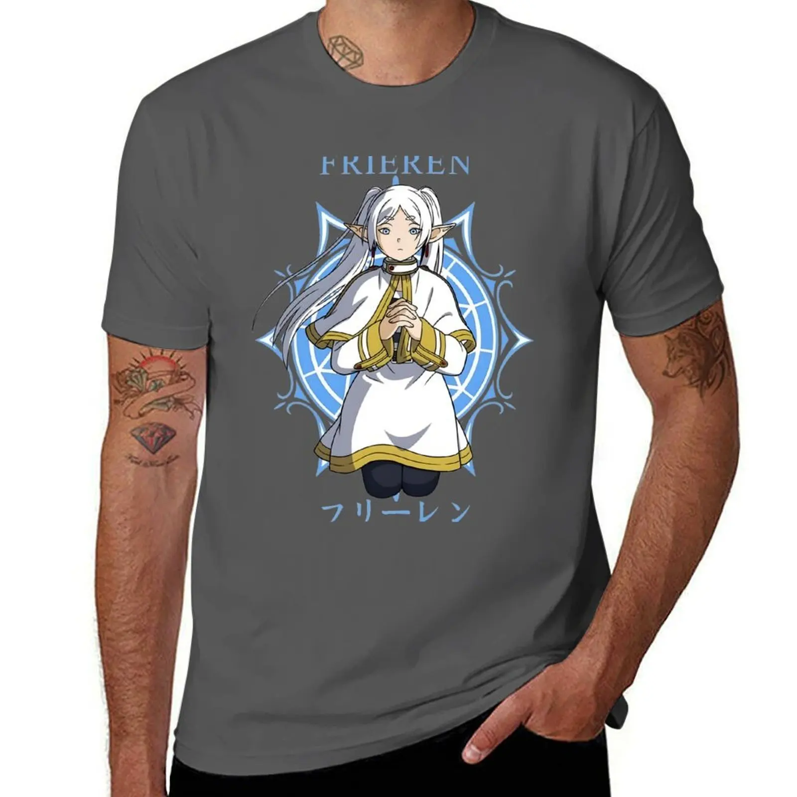 Frieren T-Shirt Holiday Vacation Tee Shirt