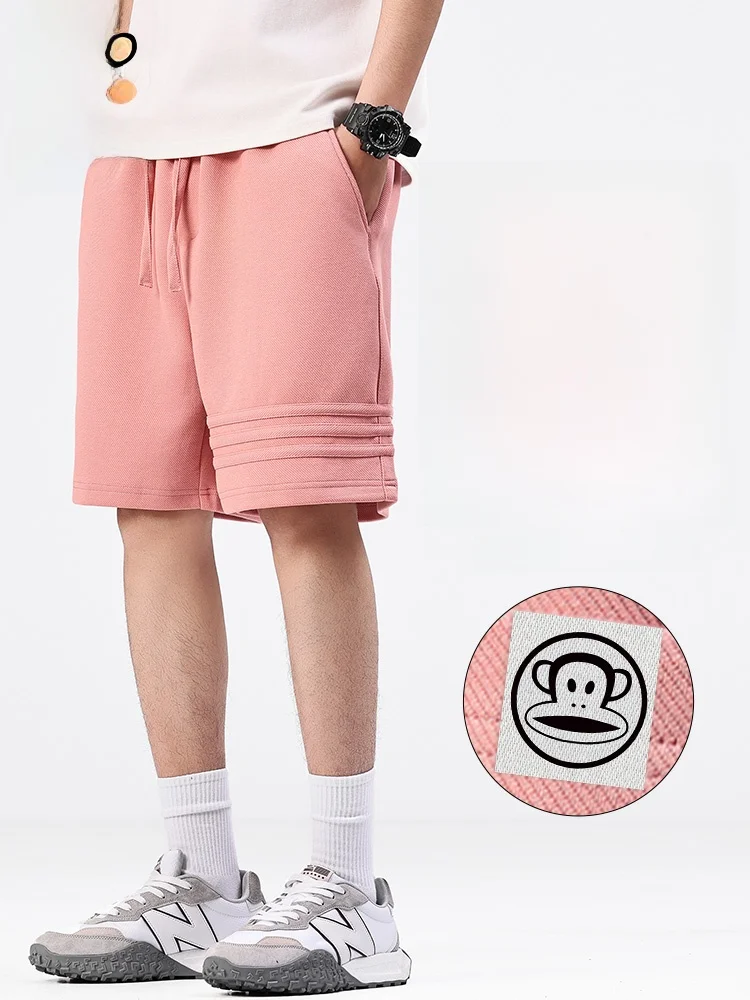 

PaulFrank Couple Sle Casual Sports orts Men Women Summer New Loose Five-Quarter Pants Breathable Lightweight Cotton Polye...