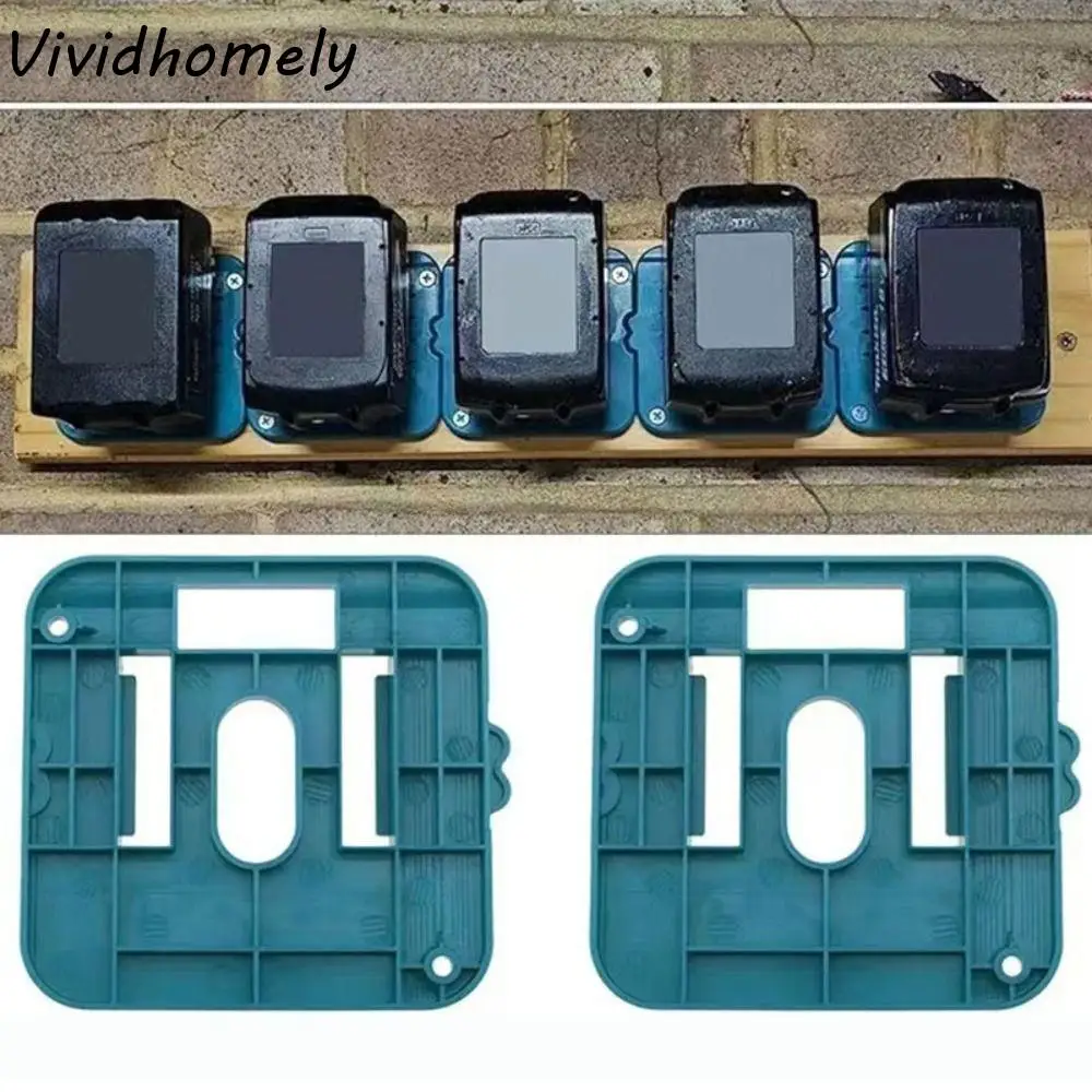 

Фиксированный кронштейн Держатель батареи Стойка для дисплея Кронштейн для инструментов Монтажная база для хранения батареи Крепежная база Крепление для батареи Док-станция для батареи