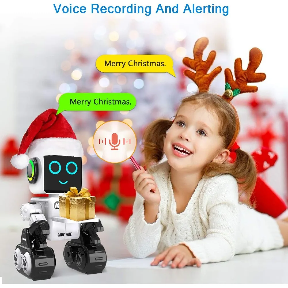AI Robot Toy for Kids Smart RC Robots with Touch and Sound Control Robotics Intelligent Programmable Robot Can sing and dance