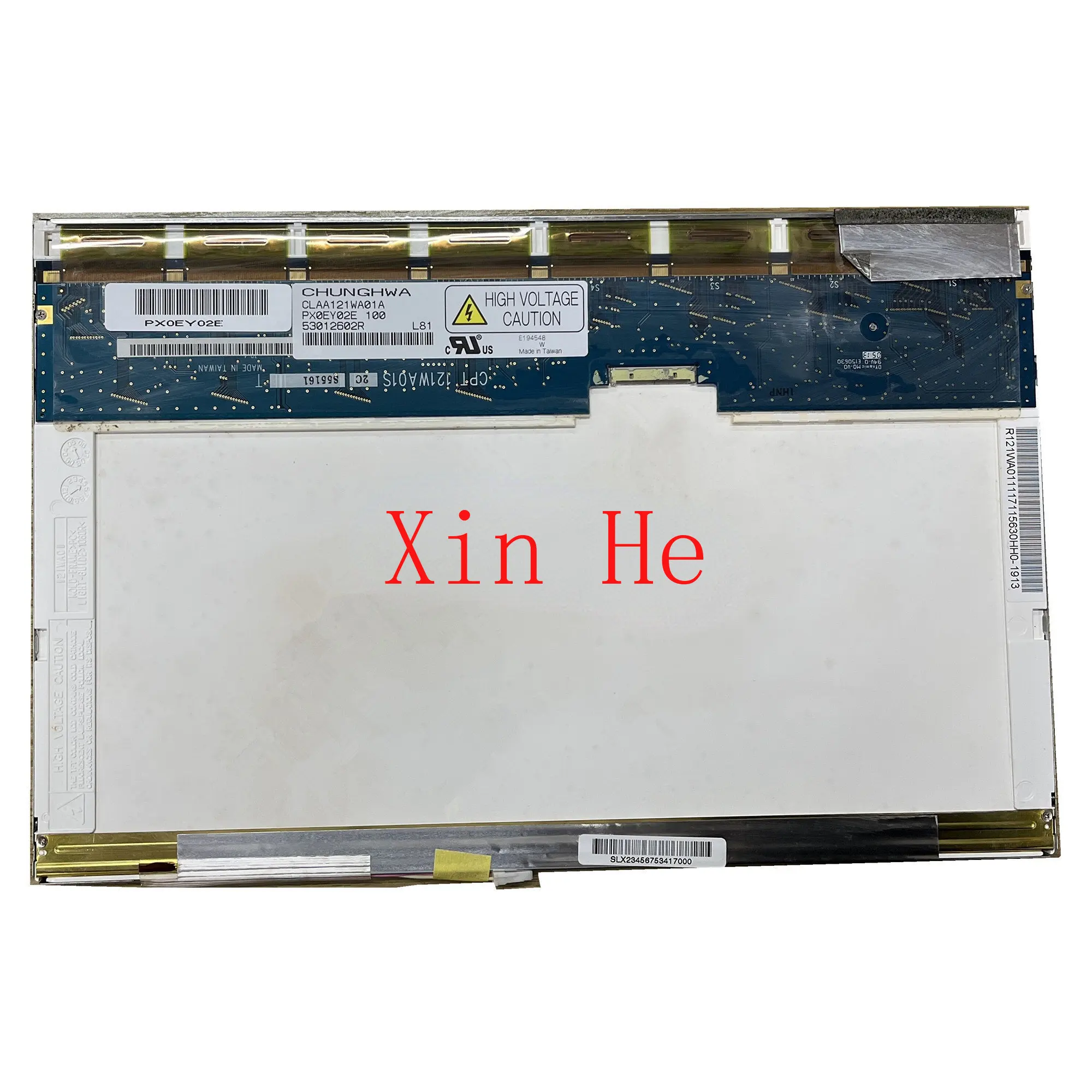 CLAA121WA01A fit B121EW03 V.7 LTD121EWVB N121I3-L01 LTN121W1-L01 LTN121W1-L03 LTN121AT02 LVDS 12.1'' Laptop LCD Screen 20PIN XJ