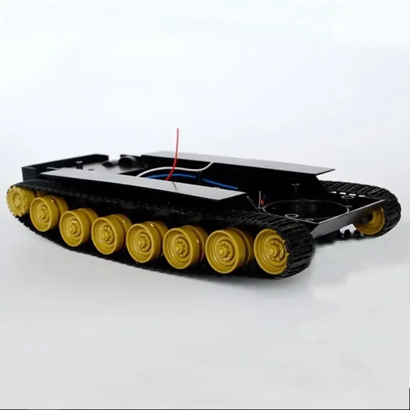 Diy inteligente robô tanque chassis rastreamento acessórios para carro