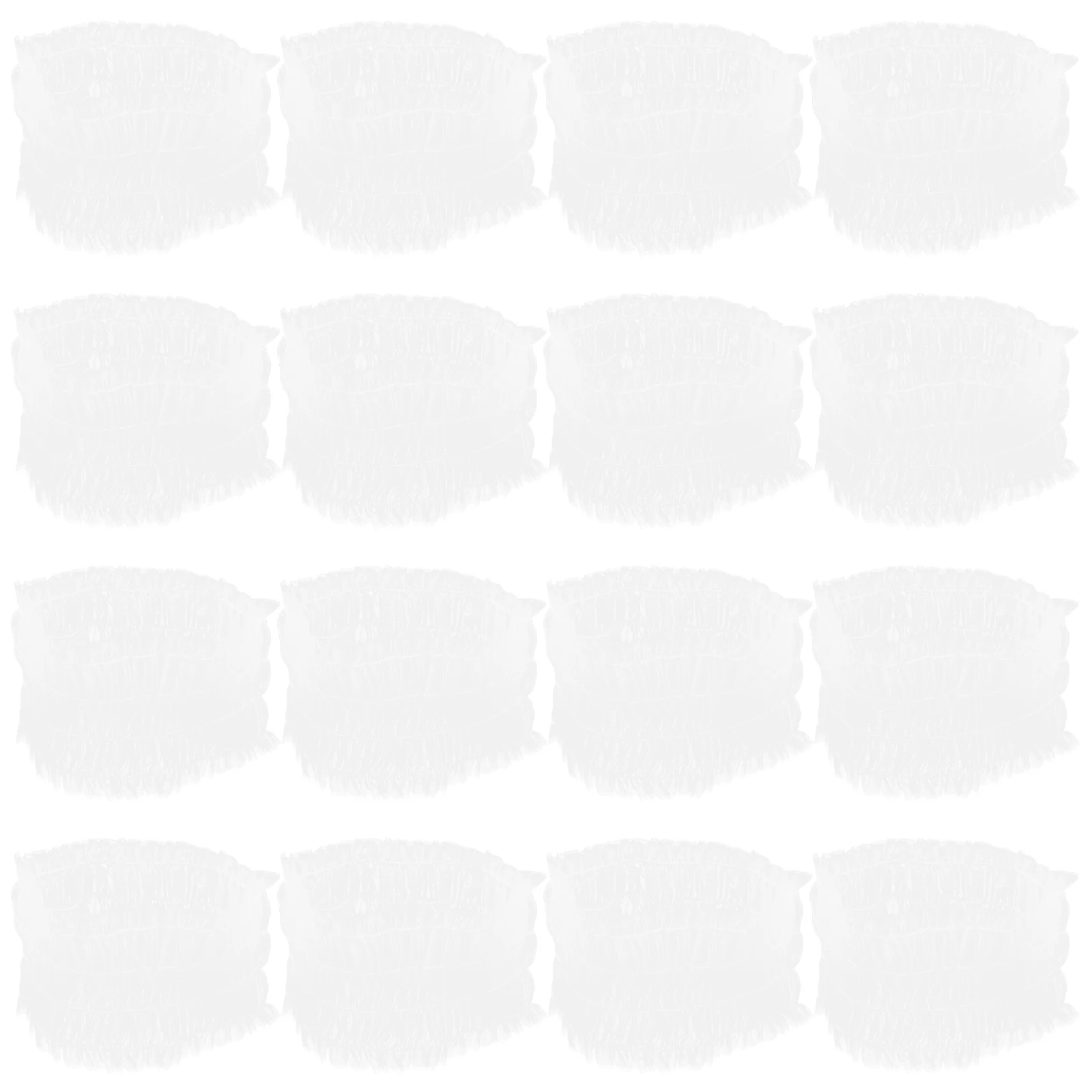 

50pcs Elastic Disposable Headband For Women Hair Salon Spa Skincare Makeup Face Washing Non-Woven Fabric Comfortable Stretch