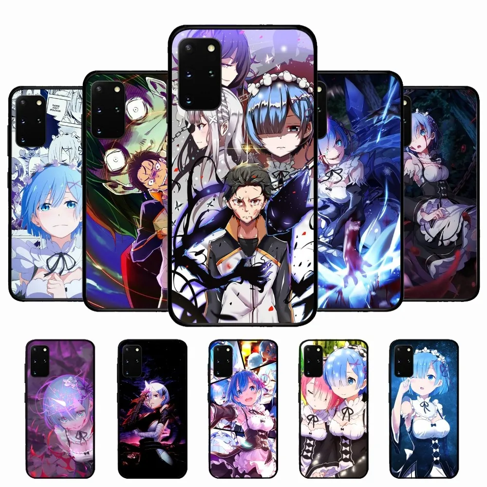 Чехол ReZERO для телефона Samsung S 9 10 20 21 22 23 30 23plus lite Ultra FE S10lite Fundas