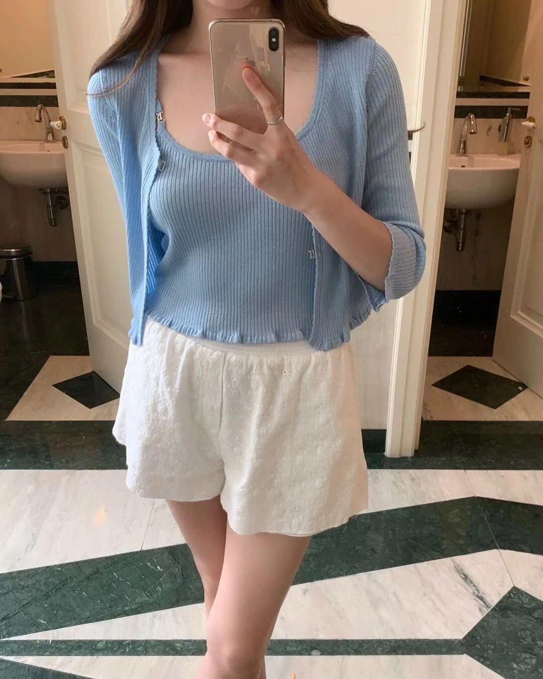 

Sweet Sle ort вязаный жилет кардиган Svel Top комплект Seven Sve Long Sve круглый Ne Pure Color осеннее новое поступление