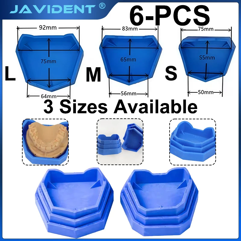 Dental Model Base Silicon Plaster Model Base Denture Impression Tray Impression Dentistry Former Base Kit Dentistry Lab Tools