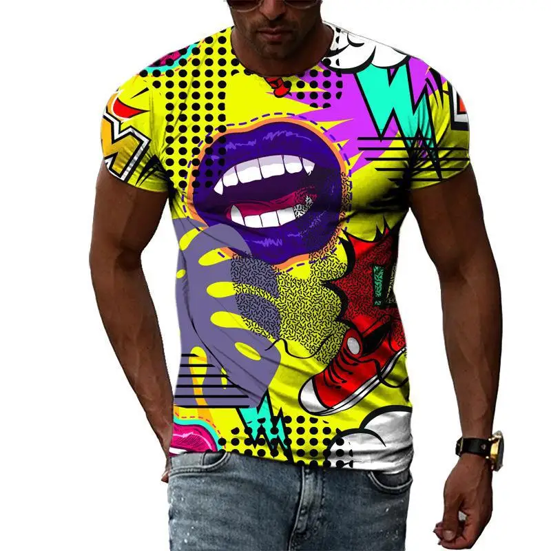 Retro 80s 90s Graphic T Shirt 2026 New 3D Print Quick Dry Soft Polyester Men Women Unisex Oversized Harajuku Streetwear Tops