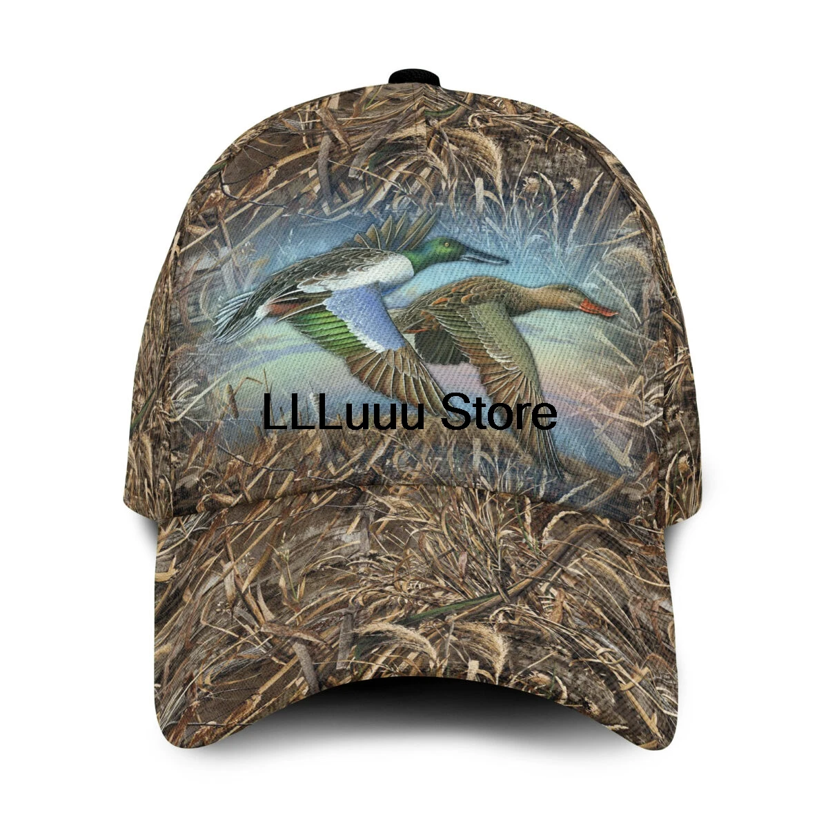 Summer Baseball Cap Mallard Birds Wildlife Printed Snapback Hat Men Women Adult Trendy Headwear Breathable Outdoor Sun Visor