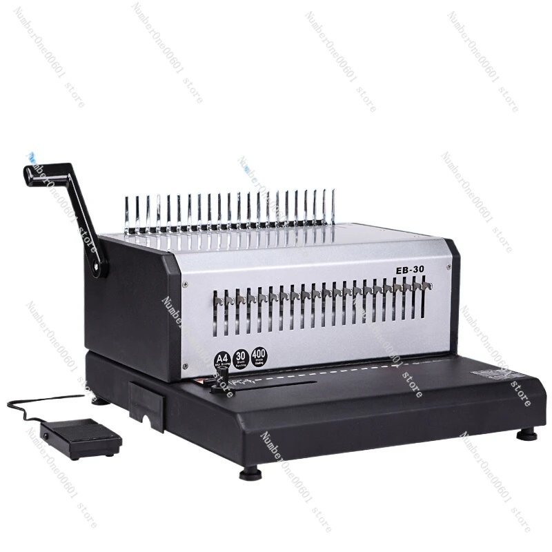 Binding Machine Electric Financial Statement Binding Machine Automatic Punching Machine