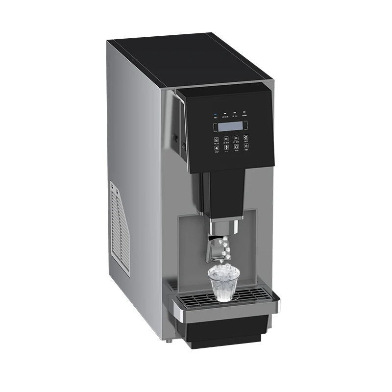 

#BTB Ice Dispenser Commercial Ice Maker No Contact of Taking Automatic Cleaning Touch Key Security Lock