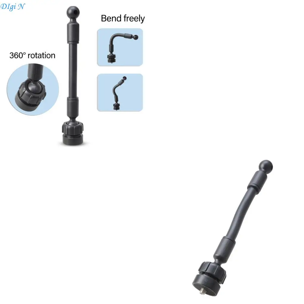 

360 Rotating Extension Adapter 17mm Ball Mount Flexible Mounting Adapter for Car R2LB