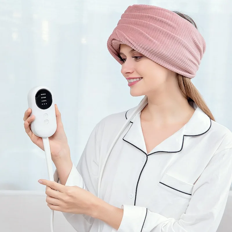 

Electric Scalp Massage Machine Heated Head Massager Multifunctional Vibration Heads Massagers Air Pressure Therapy Head Massages