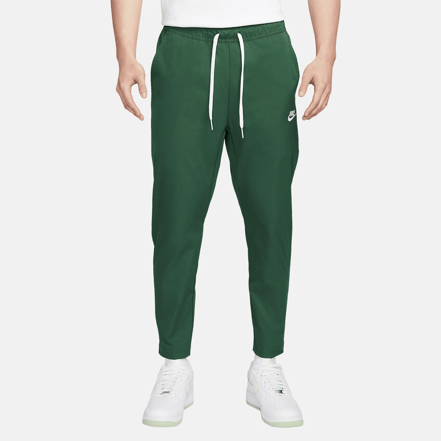 Nike genuine comfortable men's lace up retro woven ankle tied casual pants DX0625-323