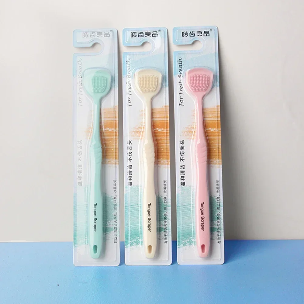 New Soft Tongue Coating Brush Care Tongue Coating Cleaner Portable Tongue Coating Cleaner Remove Odor To Keep Clean Fresh Breath